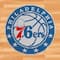 Camelot® Dots Intermediate NBA Philadelphia 76ers Diamond Painting Kit